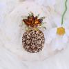 1pc Rhinestone Pineapple Women's Brooch & Pin Jewelry - Exquisite, Retro & Fashionable, Unique Design for Scarves, Jackets, Bags