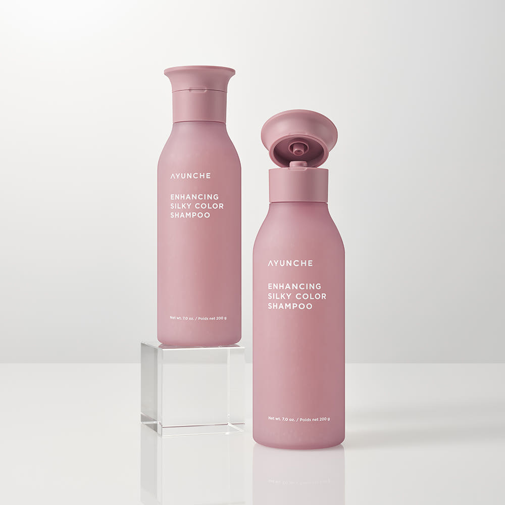 AYUNCHE Enhancing Silky Color Shampoo 200g Korean Color Care Shampoo for Dyed & Damaged Hair