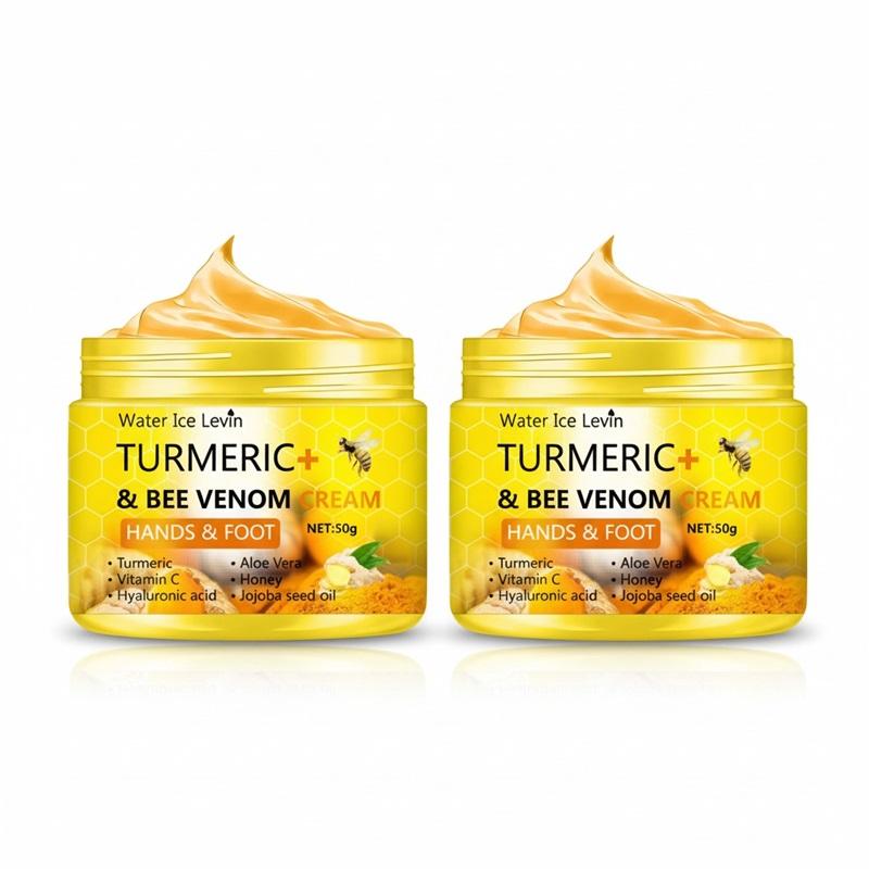 Crema Mani e Piedi Ape Velenosa, una Crema Idratante Naturale per Pelli Secche e Screpolate, Contiene Ingredienti Biologici, Lasciando la Pelle Morbida, Liscia e
