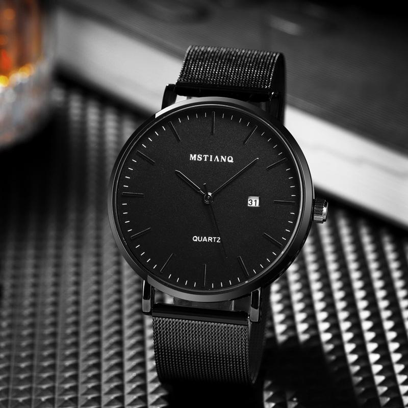 Watch Men'S Automatic Waterproof Fashion Simple Business College Student Trend Quartz Watch