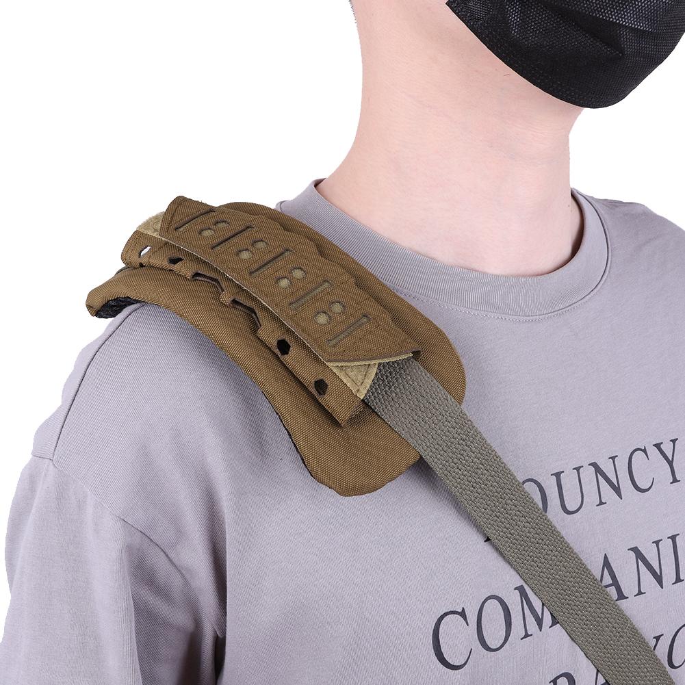 Tactical Vest Shoulder Pad Shoulder Strap Pad Laser Cutting Outdoor Tactical Shoulder Pad Breathable for Hunting Vest