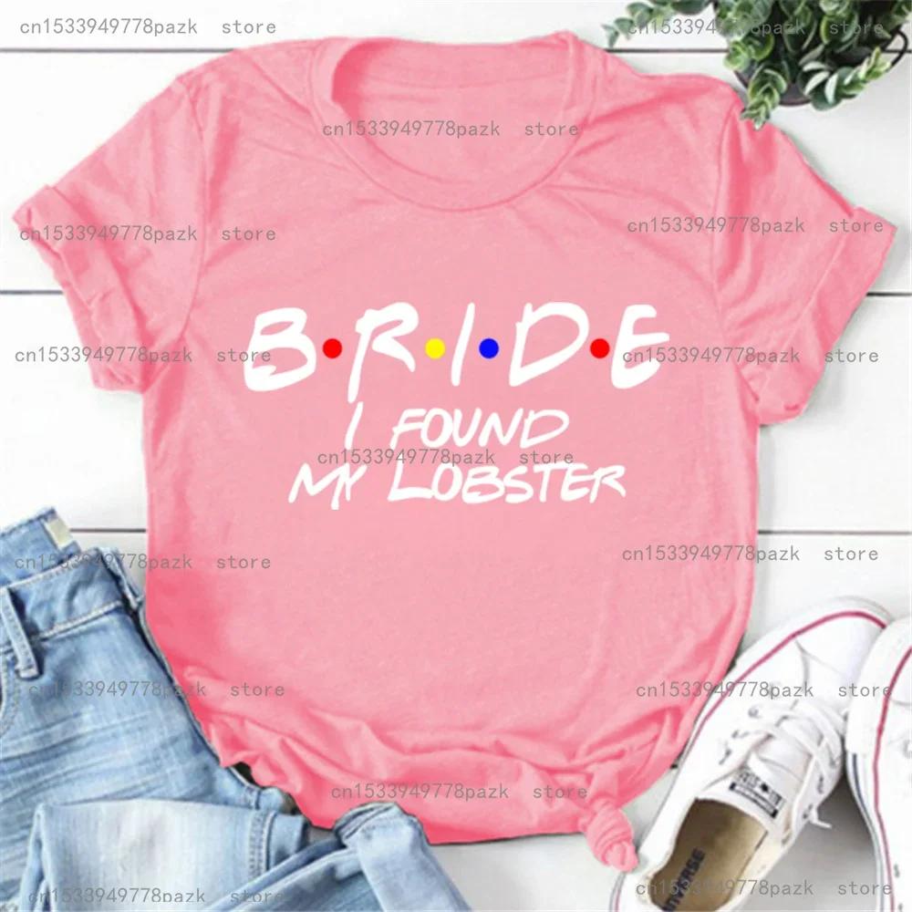 Bridesmaid Bride Squad T Shirt Hen Party Wedding Team Top I Do Crew Tees Happy Theme Friends Inspired Party T-shirt In Summer