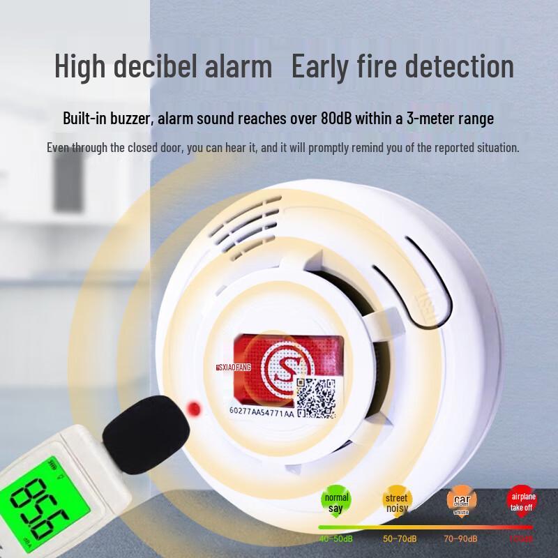 WEZHO Commercial Wireless Smoke Alarm