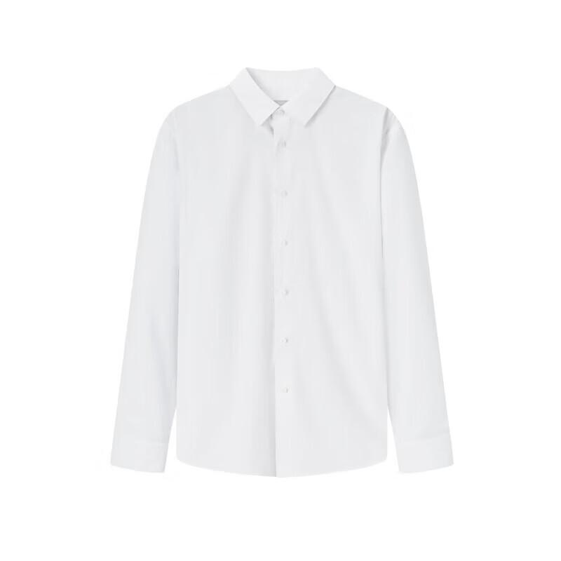 Joimage Men's Formal Long-Sleeve Mulberry Silk Blend Shirt