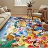 1pc Mickey-Mouse-and-Minnie-(10)_01 Carpet Area Rug, Bedroom, and Playroom - Durable, Stain-Resistant, and Easy To Clean, Living Room, Laund