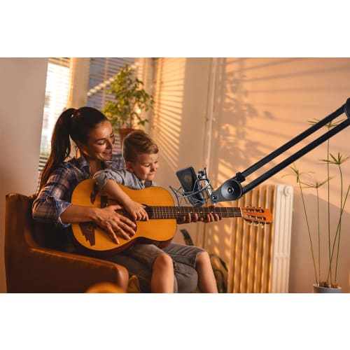 TLM 103 Shock Mount - Microphone Mount for SUUNTOKS Neumann TLM 103 M147 Condenser Microphone, Black