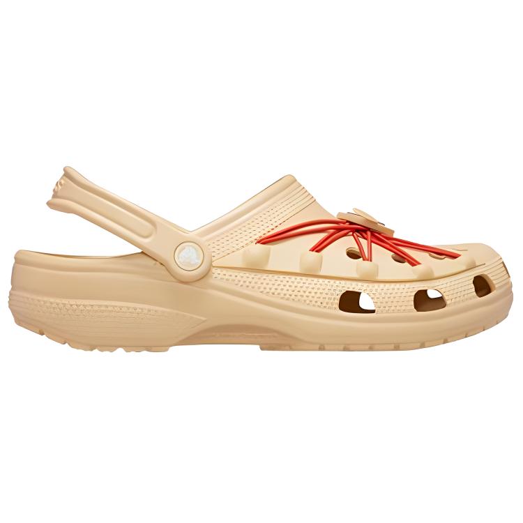 Crocs Eva Comfortable Breathable Fashion Clogs Unisex Footwear Brown Red 210393-0HY