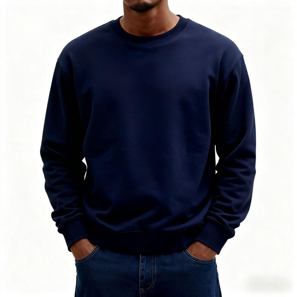 Mens Cable Knit Casual Long Leeve Crewneck Pullover Sweaters Textured