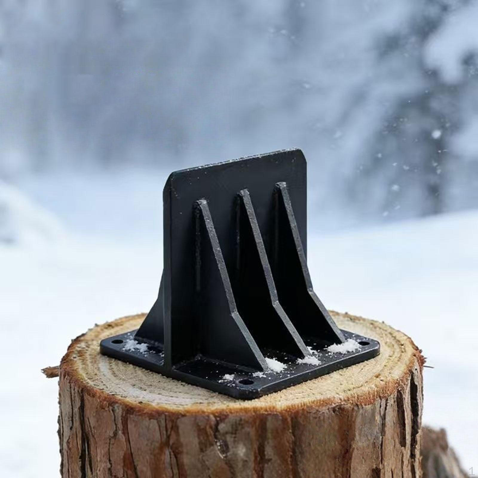 

Расколотчик поленьев для розжига, портативный, стальной, прочный, для тяжелых условий, инструмент для изготовления растопки для