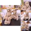 Adorable 50/70cm Sloth Plush Stuffed Toy Animal Soft Doll Perfect For Kids Gifts