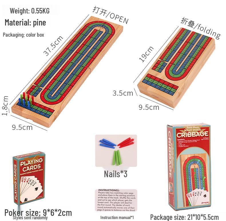 Настольная игра «Криббидж»: Интерактивная карточная игра для пар и взрослых