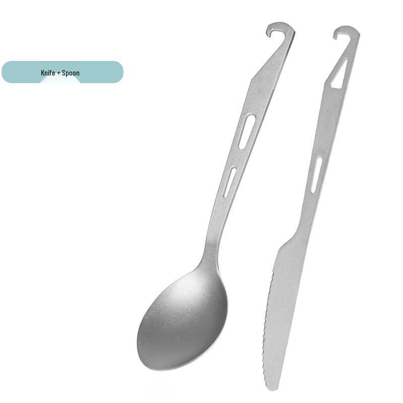 Hangweixing Pure Titanium Portable Outdoor Cutlery Set