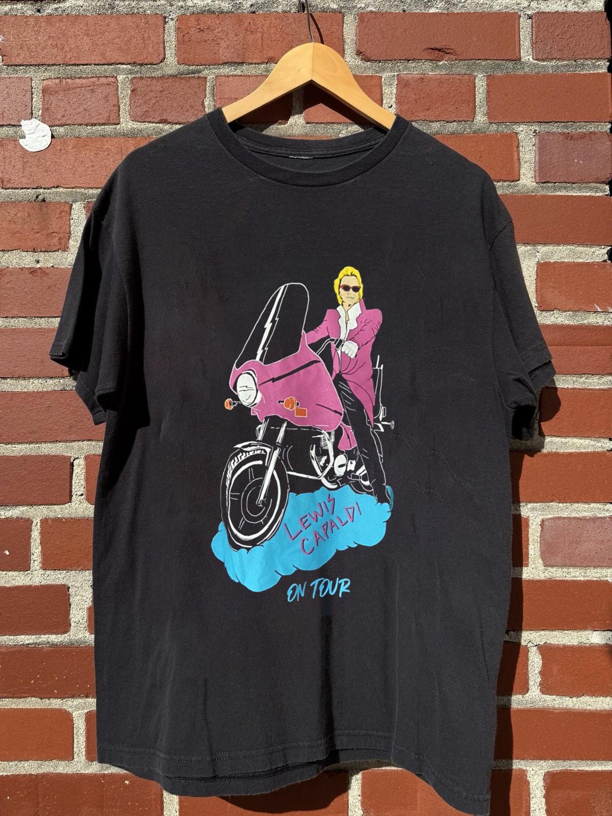 Vintage Lewis Capaldi Singer On Tour S to 5XL Concert Shirt SN790 XXXL