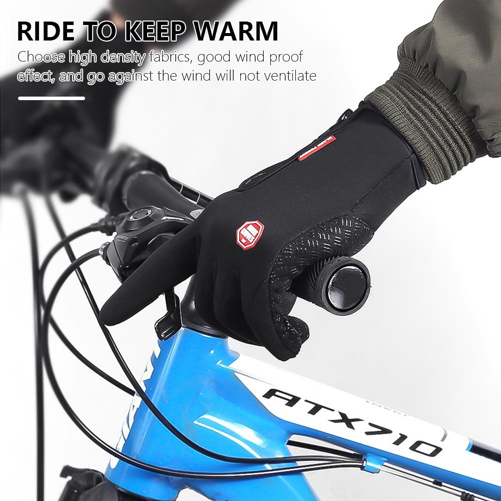 Free Shipping Windproof Winter Warm Gloves for Benelli Bn 125 Snowboard Ce Approved Men'S Motorcycle Gloves