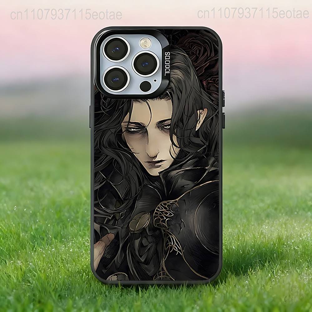 

V-Vampire-H-HunterS D Phone Case For iPhone 17,16,15,14,13,12,11,Pro,Max,Plus,E,Air,Mini Anti Fall Black Bumper iPhone14Plus
