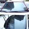 MOBIDEA 0.75inch Car Rubber Sealing Strip Windshield Roof Window Seal Soundproof Waterproof Edge Protector