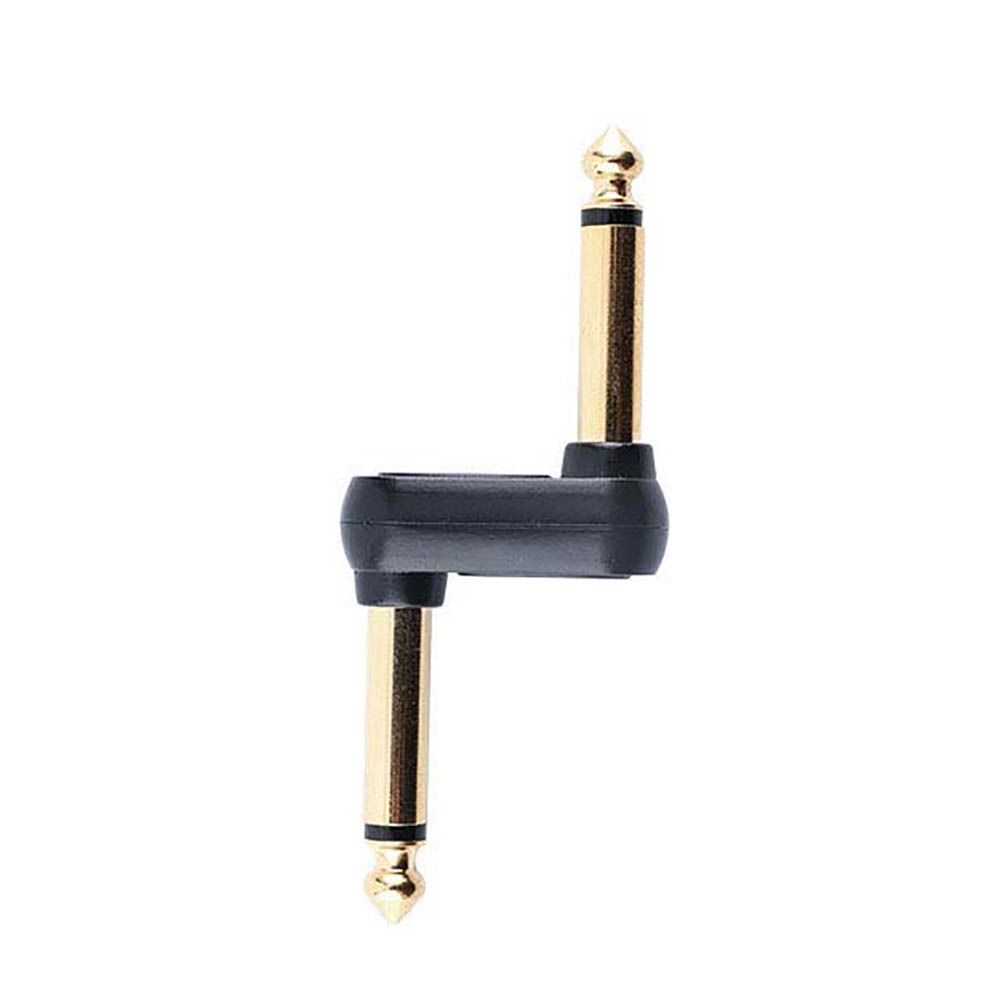 

6.35mm (1/4 ) Guitar Effect Pedal Couplers Metal Pedal Coupler Instrument Black-1Pc Large