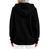 Women's Color Pullover Hoodie Casual Versatile Basic Top