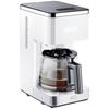 Graef fk 401 cafetière blanc nombre de tasse=10 verseuse en verre, fonction de conservation de la chaleur