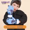 Kids' Waterproof Ski Gloves - Fleece Lined, Thickened Cotton for Winter Play