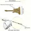 1pc 3D Stereo Night Light, Guitar Bedside Lamp, Acrylic Table Lamp, LED Warm White Desk Lamp