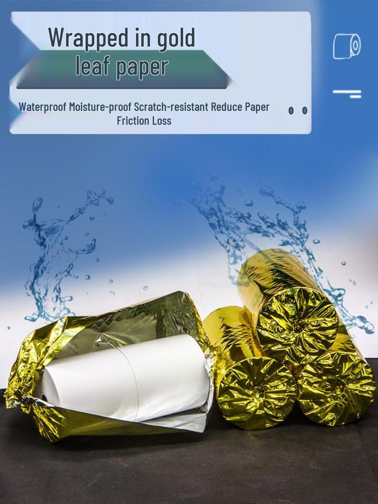 Termiczny papier do kasy fiskalnej: 57x50, 57x40x30 Bezrdzeniowy, Pełne pudełko 80x80x60x50x4 dla supermarketów