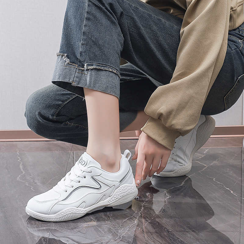 Height Up Height Increasing Women's Golf Sneakers Mules Shoes Flat Shoes Brown Loafers Sports Vzuttya Industrial Sewing