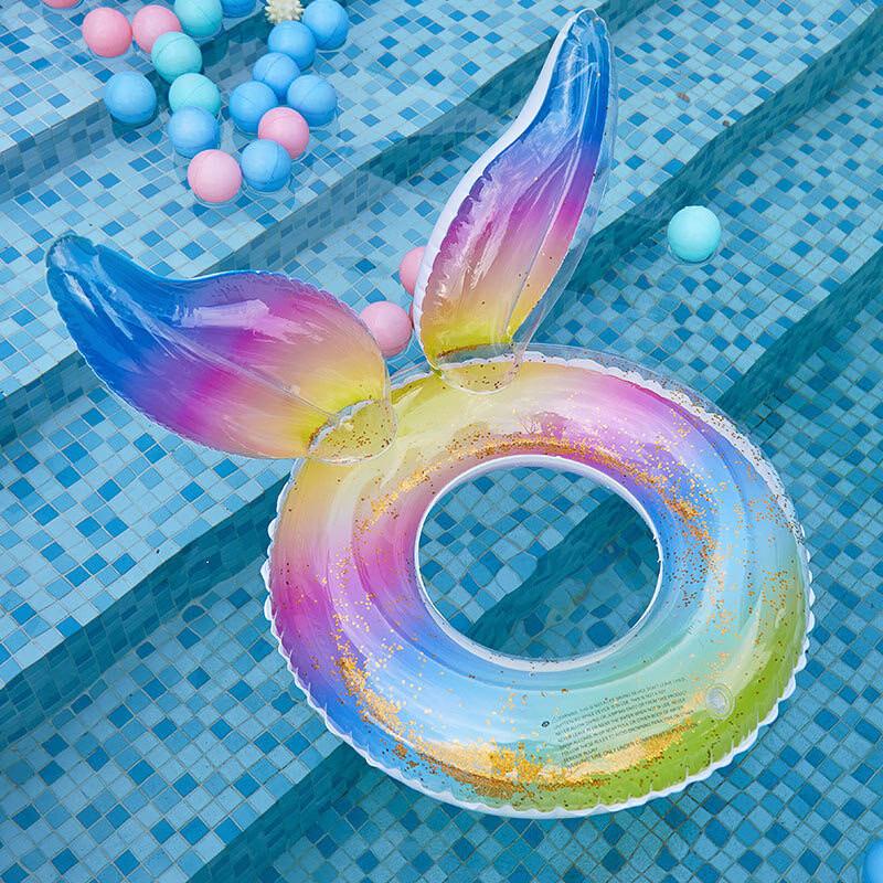 Kids Mermaid Winged Armpit Swim Ring