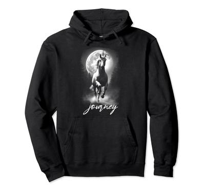 A Fascinating Unicorn In the Hoodie Journey. Moonlight.