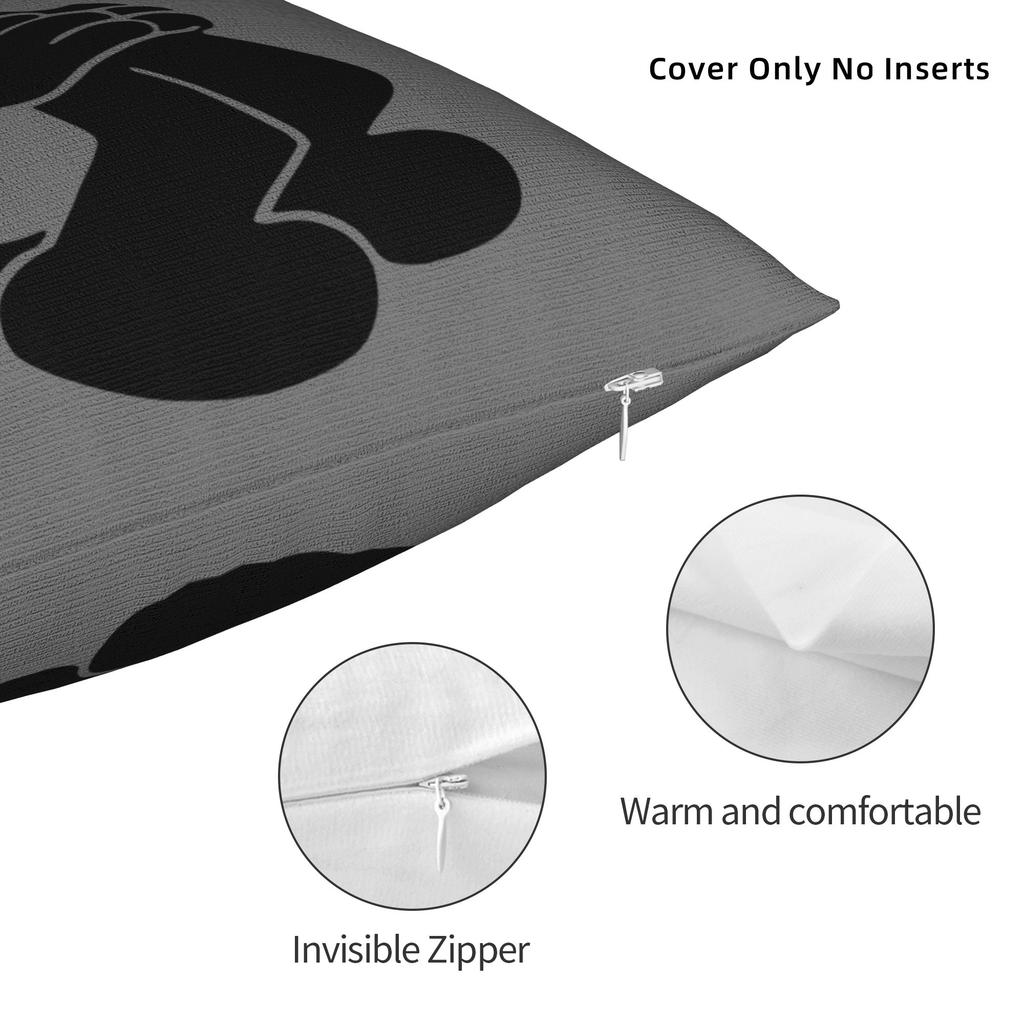 Felix The Cat Skrattande Örngott Merchandise Mjuk Kuddfodral Dekoration Kuddfodral Hem Flera Storlekar