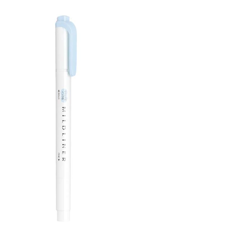 Mild Liner Double Headed Fluorescent Pen Hook Pen Highlighter Pen Color Mark Pen Cute