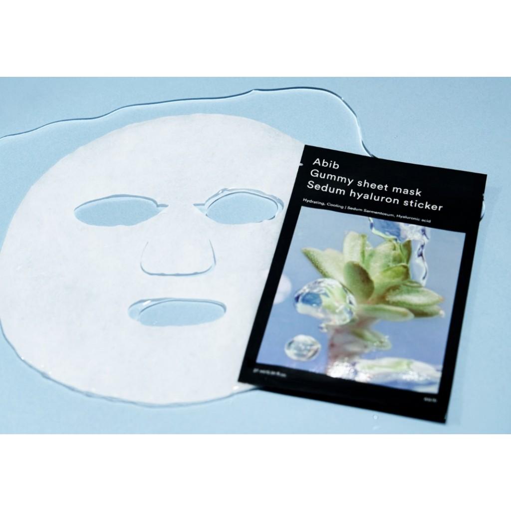ABIB Gummy sheet mask Sedum Hyaluron Sticker 27ml (10pcs)