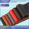 Hand Sewn Car Steering Wheel Breathable Anti Slip Universal Protective Cover Leather Suitable 38cm Elastic Band Texture Decor