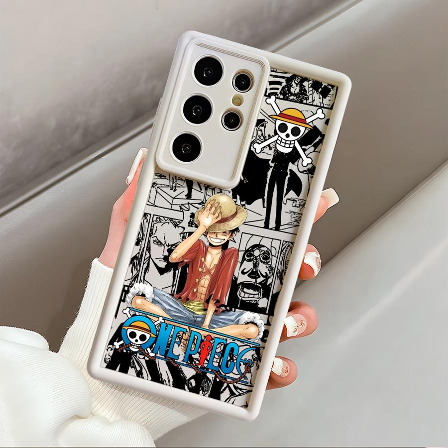 

Case for Samsung Galaxy S25 Edge S25 Ultra S24 Plus S21 S20FE S22 S24Ultra S23 FE Phone Cover Ones P-Pieces Luffys Zoros Galaxy S24+