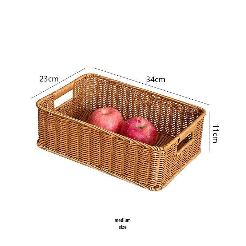 Geflochtener Kunst rattan Aufbewahrungskorb für TV-Schrank oder Supermarkt-Display