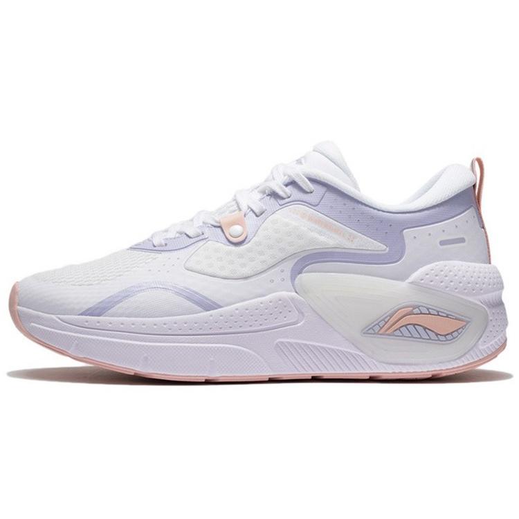(WMNS) Li-Ning Sport Leisure White Purple Women s AGLR332-2 EU 39
