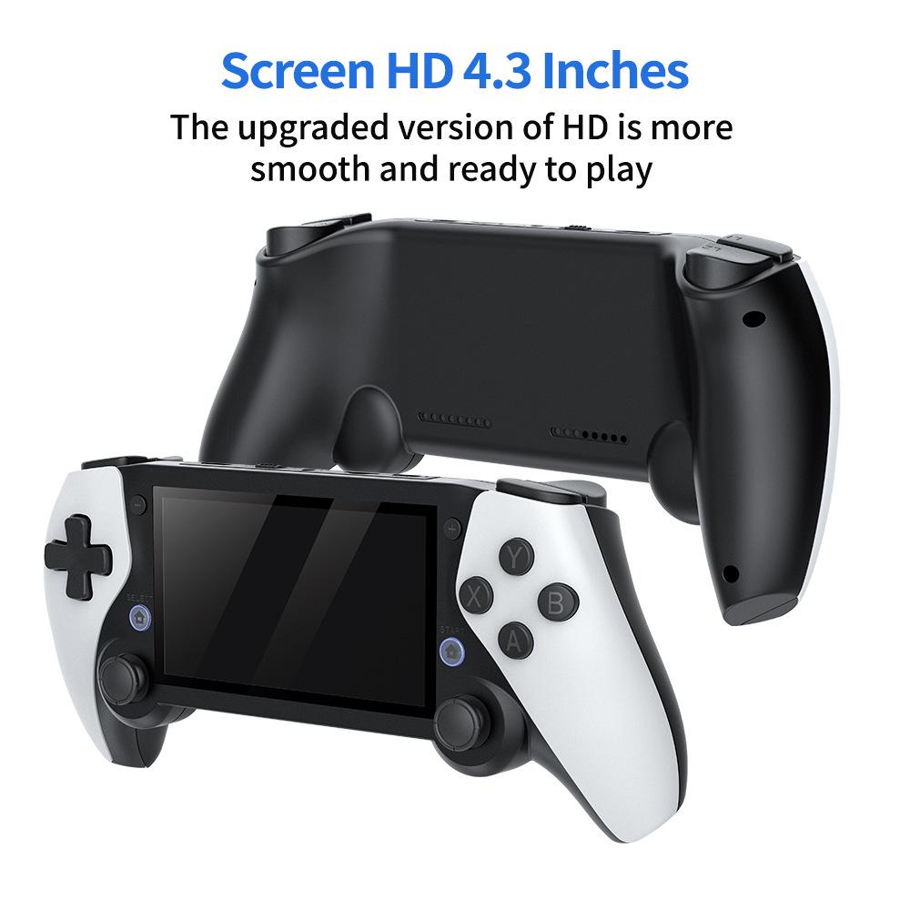 M25 HD Handheld Game Console: Connect to TV for Large-Screen and Two-Player PSP Games.