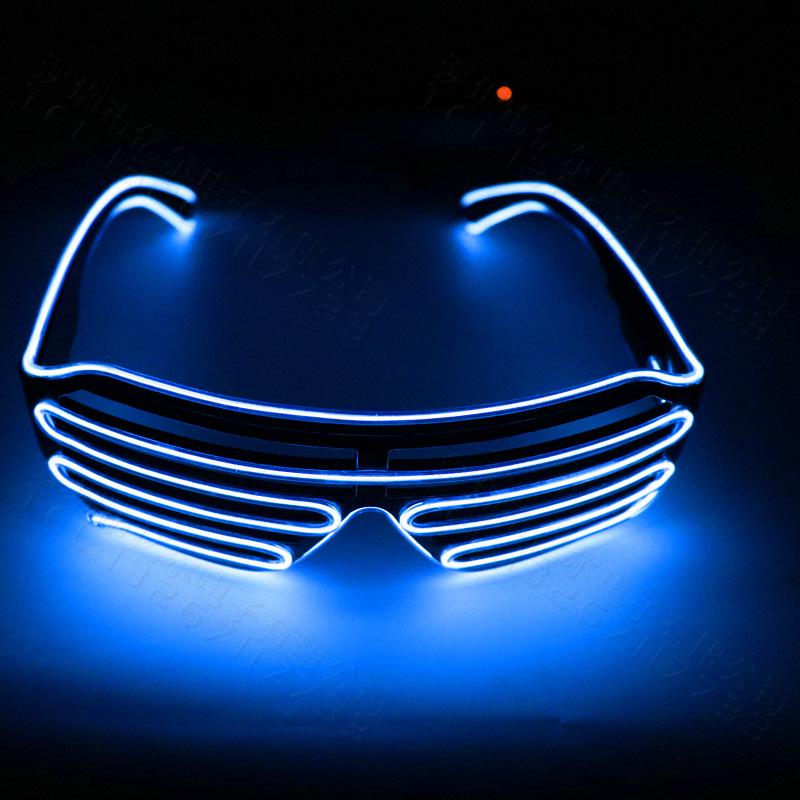 LED Luminous Glasses for Masquerade, Dance, and Nightclub Party Performances