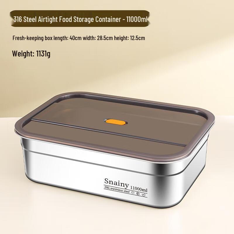 Fan Gao 316L Stainless Steel Sealed Food Storage Box