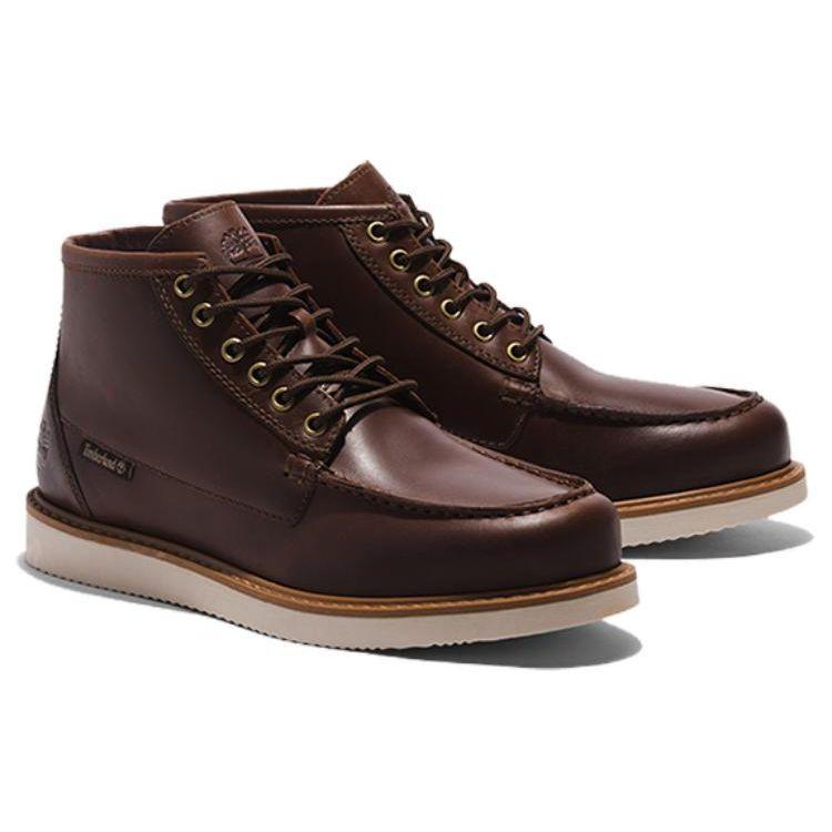 Timberland Trendy Comfortable Outdoor Functional Shoes Men Shoes Dark-Brown A65ZF
