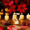 Gold Silver Metal Rotating Tea Light Holder Metal Rotating Candlesticks  Wedding