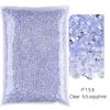 Round Resin Flat Bottom Drill Transparent Bottom Luminous Nail Drill Diy Mobile Phone Violent Bear Loose Diamond Accessories Accessories