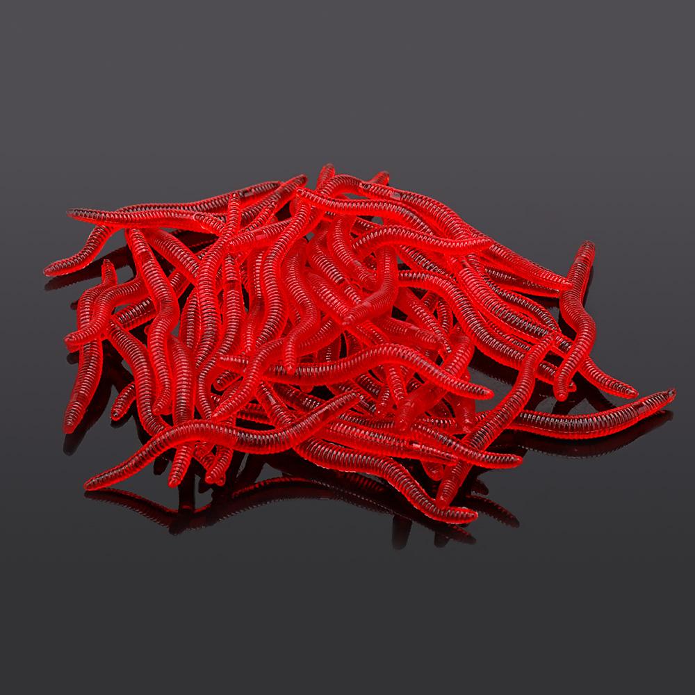 

20-100 шт. 35 мм черви с рыбным запахом мягкие приманки для рыбалки земляной червь силиконовая приманка для ловли щуки/окуня/карпа рыболовные аксессуары 20pcs