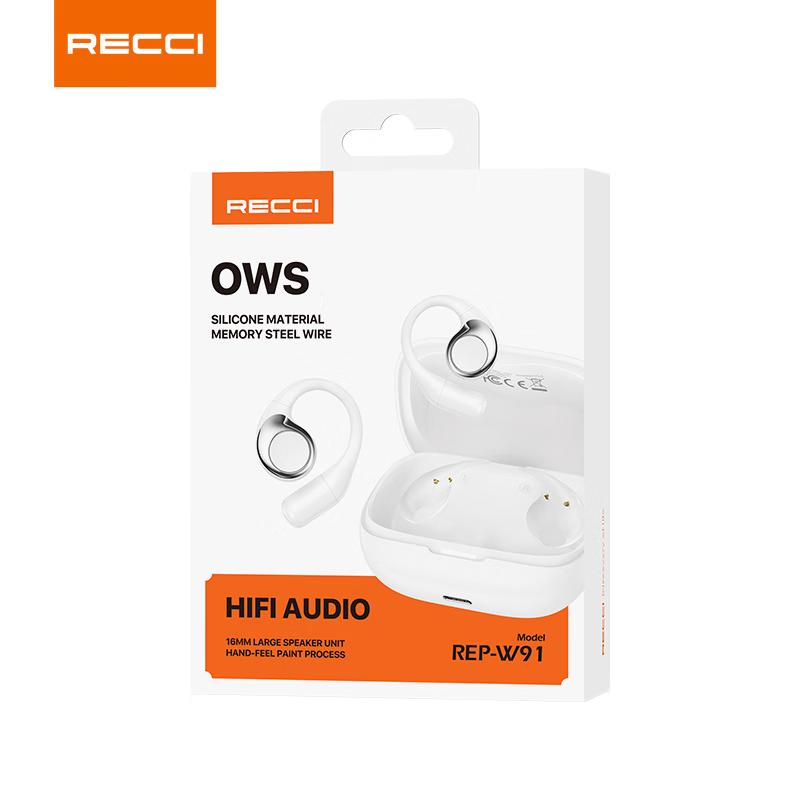 Recci REP-W91 Wireless Ear-Hook Sport Earbuds