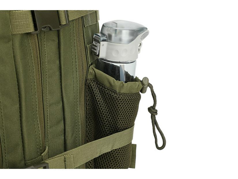 Camouflage Outdoor Tactical Backpack with Large Capacity, Double Shoulder Straps, Side Pockets for Cycling, Hiking, Travel, and Mountaineering