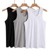 Men's Lightweight Breathable Cotton Y-Back Tank Top for Fitness and Sports