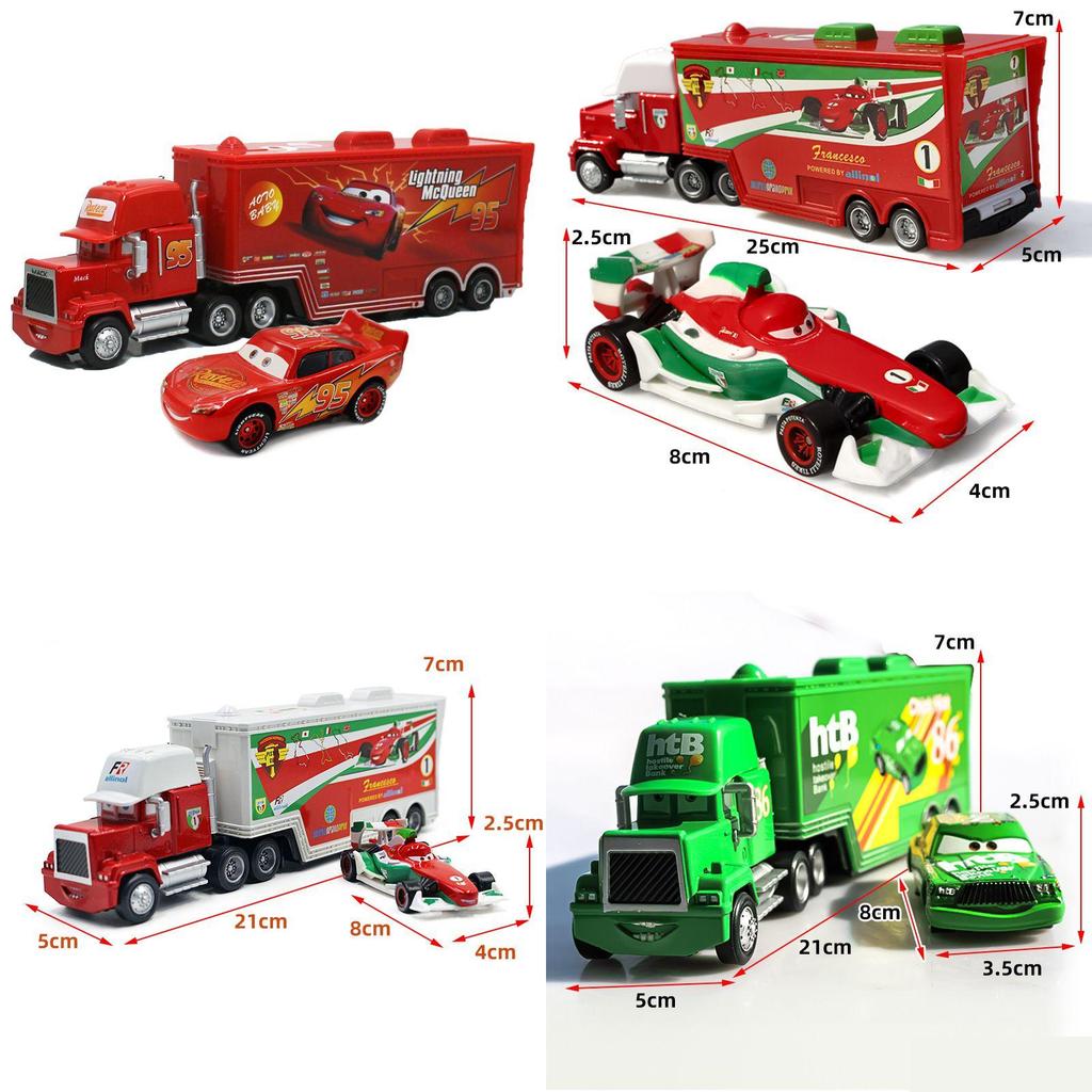 Racing Cars Mc Uncle Mcqueen Roadblock Cool Sister 95 Cargo Car For Imaginative Play And Fun