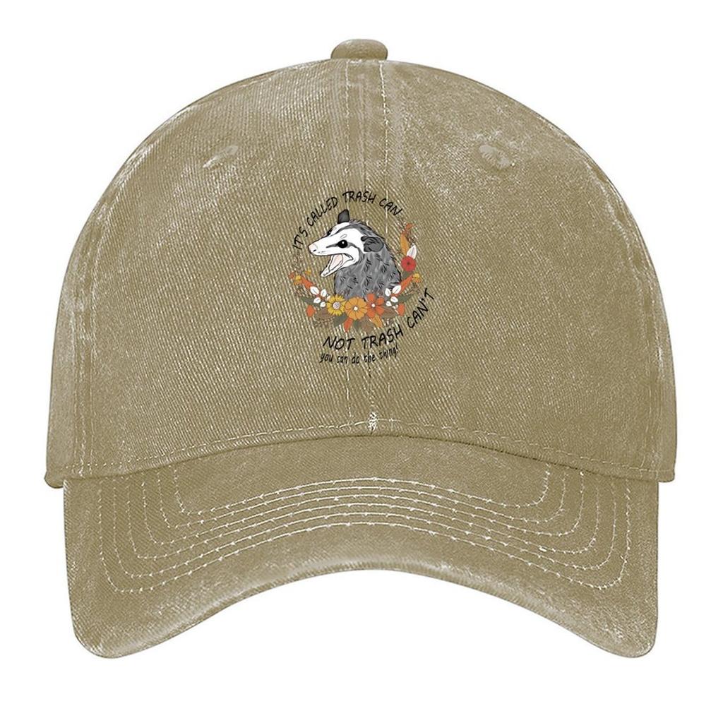 Its Called Trash Can Not Trash Cant Opossum Lovers Baseball Cap Custom Caps Designer Hat Custom Hat Hip Hop Unisexs Caps Womens