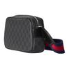 Gucci GG Print Verstellbarer Schultergurt Schulter Crossbody Tasche Herren Taschen Schwarz 792097-FADJA-1042