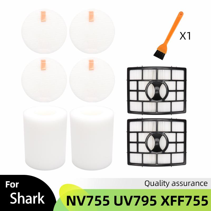 Vacuum Filter Compatible For Shark Spinner Power Lift Type XL Capacity NV755 and UV795 Rotor Detachable Vacuum Cleaner